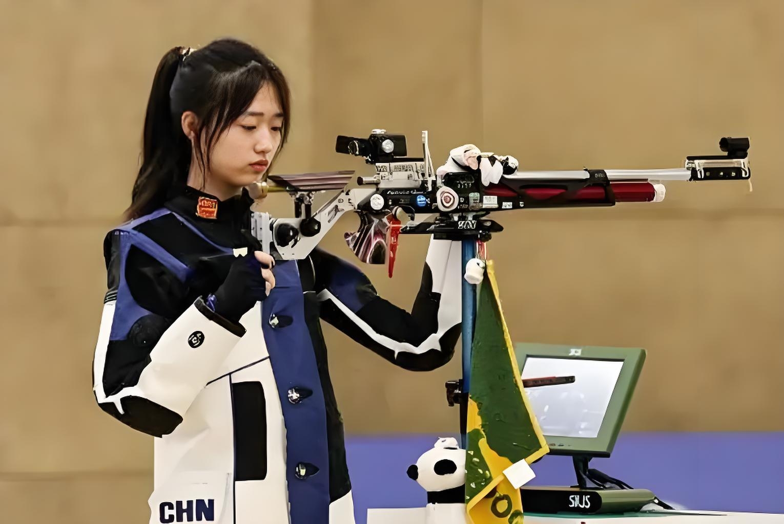 德国选手获得女子射击比赛金牌 德国选手获得女子射击比赛金牌