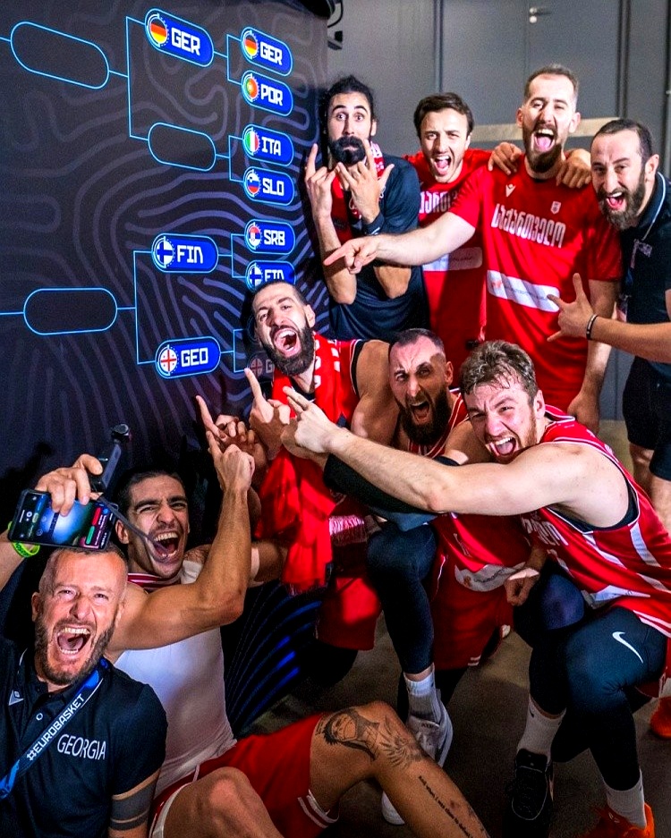 关于格鲁吉亚在欧预赛中奋力一搏，成功晋级的信息